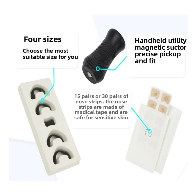 Magnetic Nasal Dilator for Better Breathing